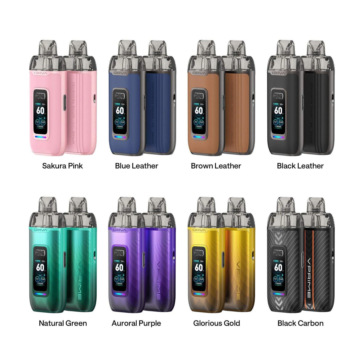 OXVA VPRIME 60W POD SYSTEM KIT - 2600MAH - VapePure