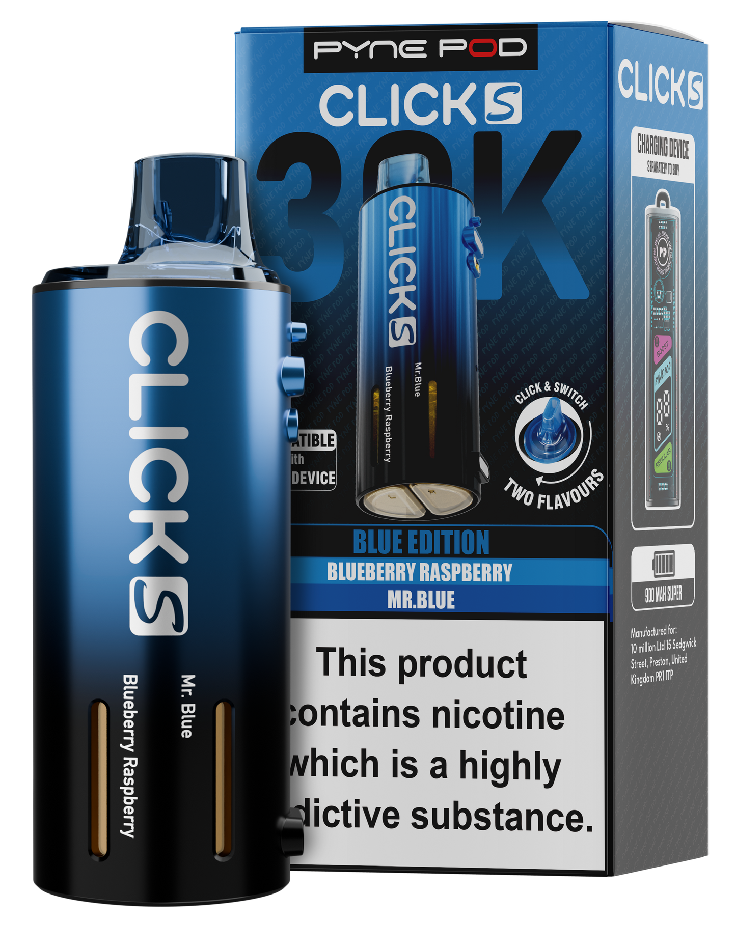 Pyne Pod Click S 30K Refill Pod
