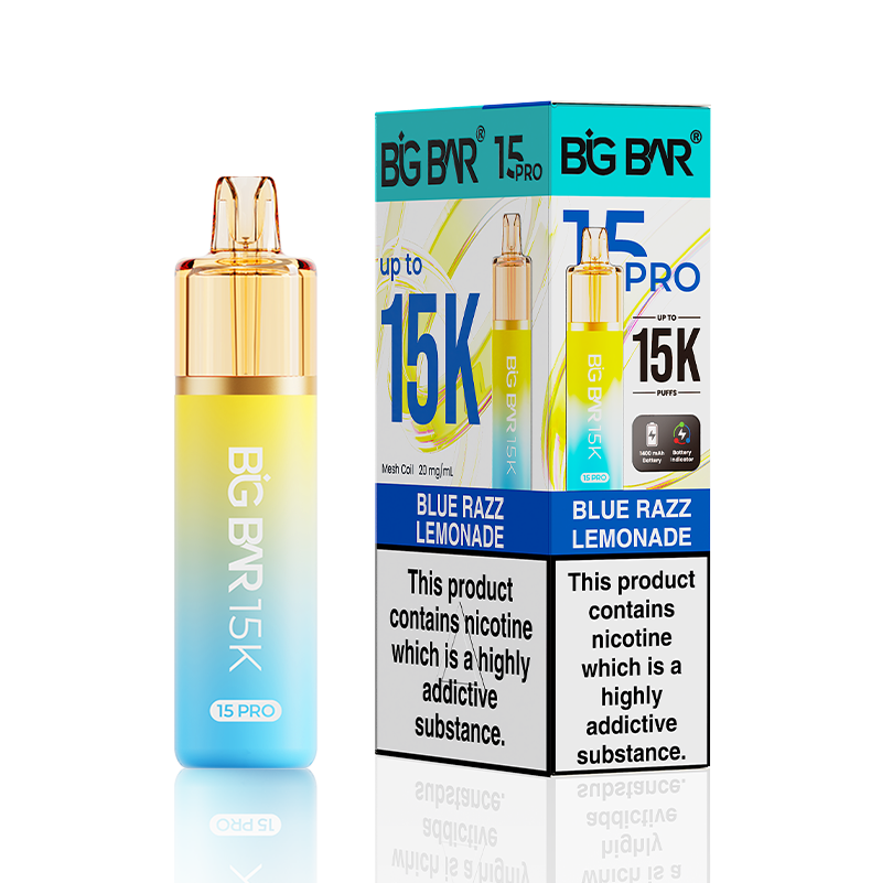 Blue Razz Lemonade Big Bar Pro Prefilled Vape Kit