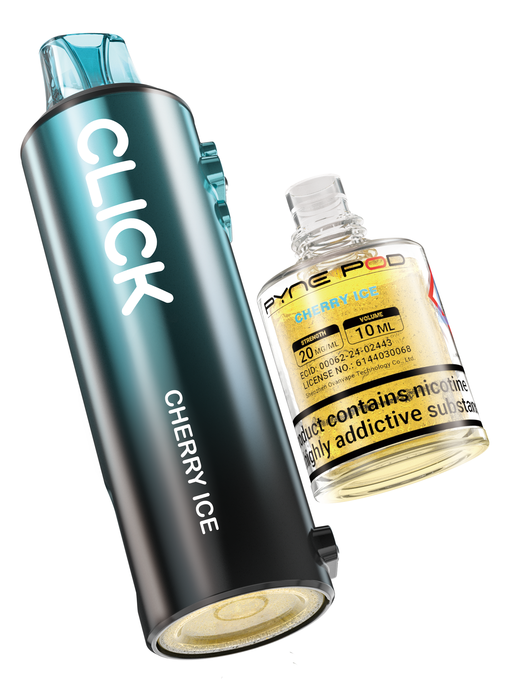 Cherry Ice - Pyne Pod Click Prefilled Pod + Refill Container - VapePure