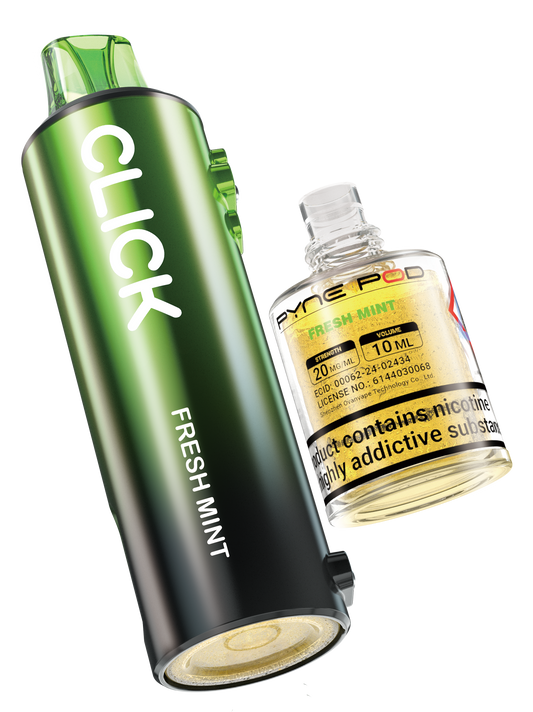 Fresh Mint - Pyne Pod Click Prefilled Pod + Refill Container - VapePure