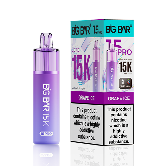 Grape Ice Big Bar Pro Prefilled Vape Kit