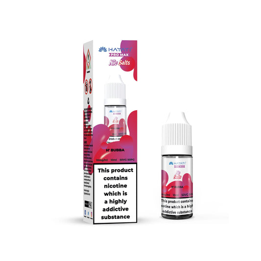 H' BUBBA 10ML NIC SALT BY HAYATI PRO MAX 10MG(1%) | 20MG(2%) - VapePure