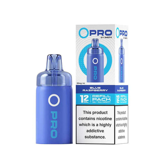 Blue Raspberry Insta O Pro Prefilled Vape Pod + Refill - VapePure