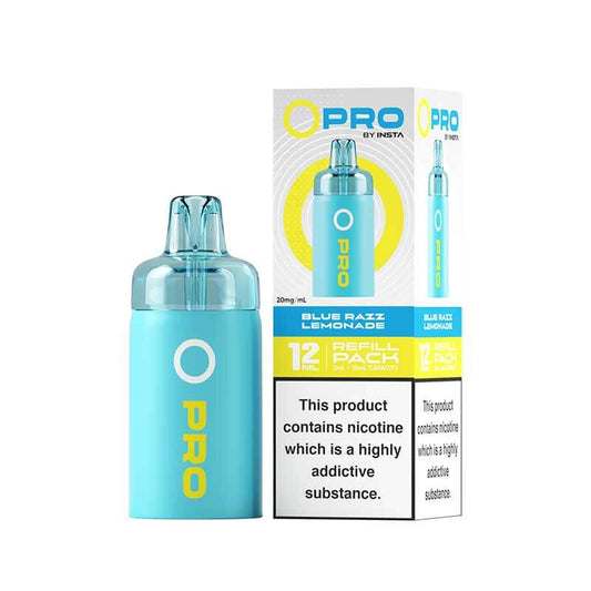 Blue Razz Lemonade Insta O Pro Prefilled Vape Pod + Refill - VapePure