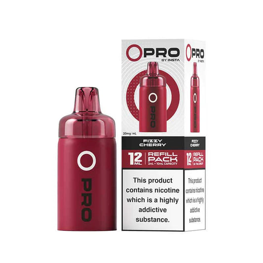 Fizzy Cherry Insta O Pro Prefilled Vape Pod + Refill - VapePure