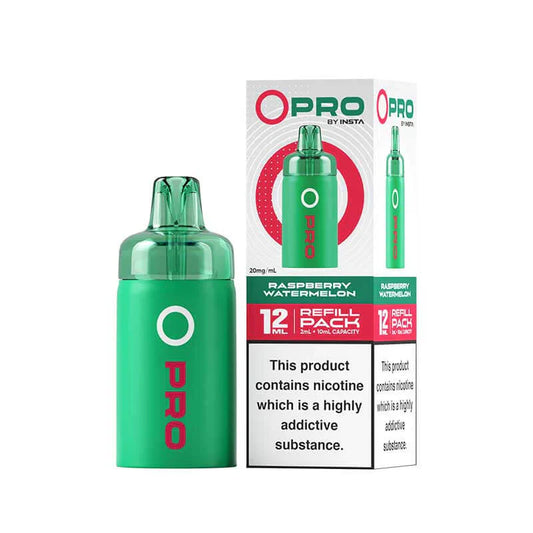 Raspberry Watermelon Insta O Pro Prefilled Vape Pod + Refill - VapePure