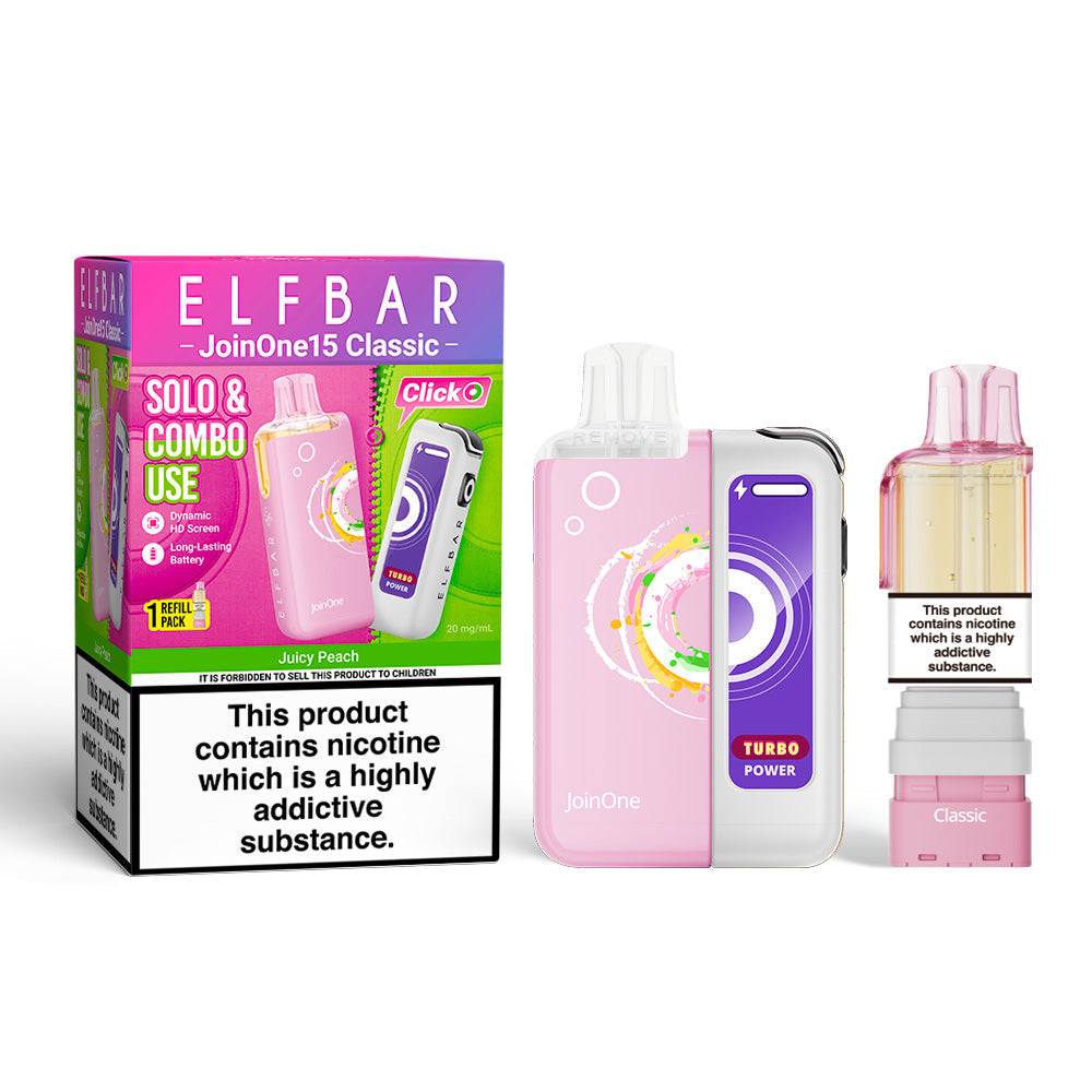 Elfbar Joinone 15 Classic Prefilled Kit - Juicy Peach