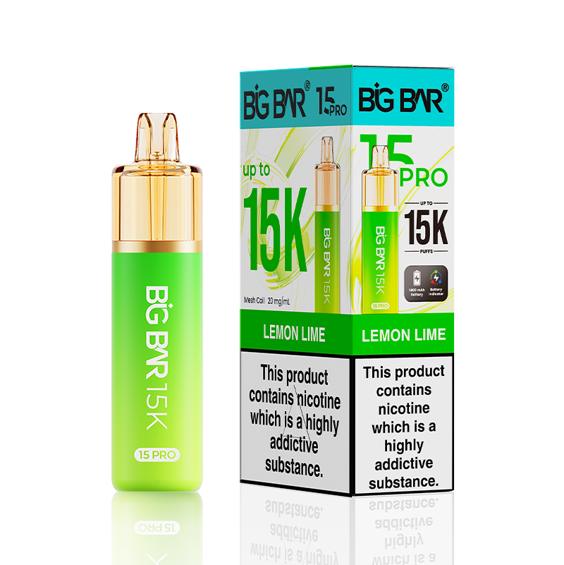 Lemon & Lime Big Bar Pro Prefilled Vape Kit