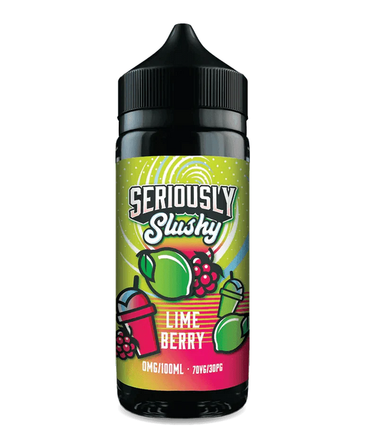 SERIOUSLY SLUSHY - LIME BERRY 100ML SHORT FILL E-LIQUID BY DOOZY - VapePure