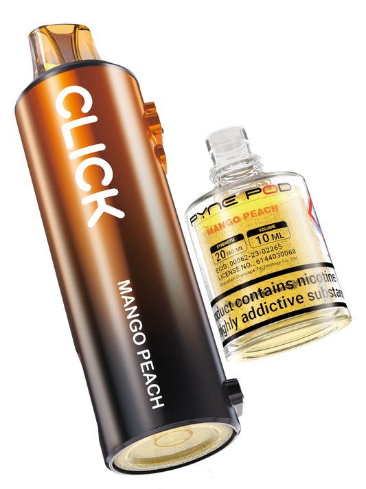 Mango Peach - Pyne Pod Click Prefilled Pod + Refill Container - VapePure