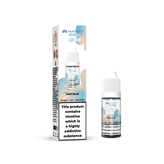 MAD BLUE 10ML NIC SALT BY HAYATI PRO MAX 10MG(1%) | 20MG(2%) - VapePure