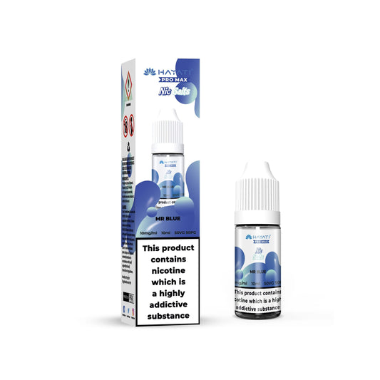 MR BLUE 10ML NIC SALT BY HAYATI PRO MAX 10MG(1%) | 20MG(2%) - VapePure