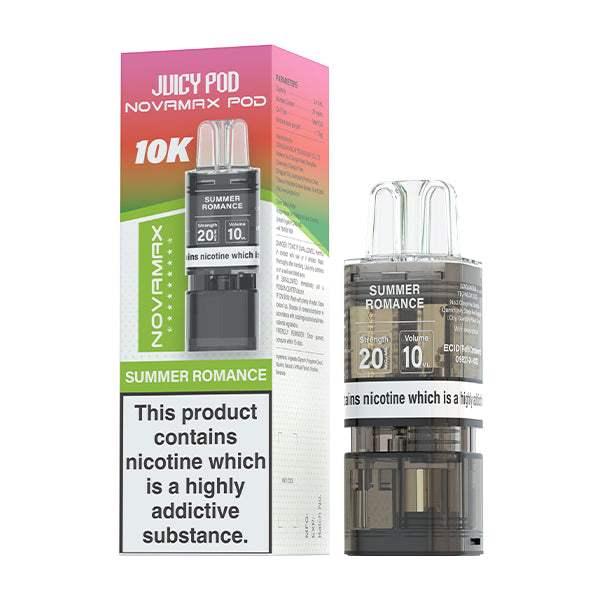 SUMMER ROMANCE - JUICY POD NOVAMAX 10K PRE-FILLED POD - VapePure