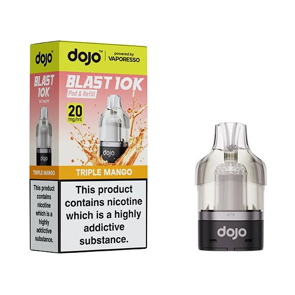 Vaporesso Dojo Blast 10k Prefilled Replacement Pods