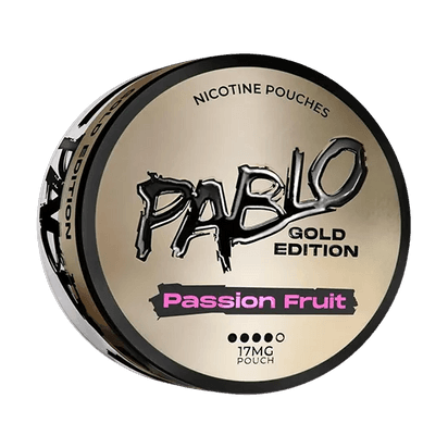 PASSION FRUIT - PABLO GOLD EDITION NICOTINE POUCHES - 20PCS - 17MG - VapePure
