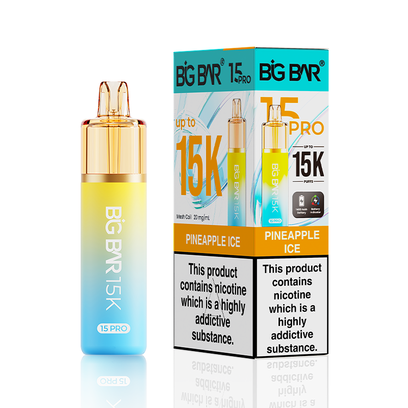 Pineapple Ice Big Bar 15000 Pro Prefilled Vape Kit