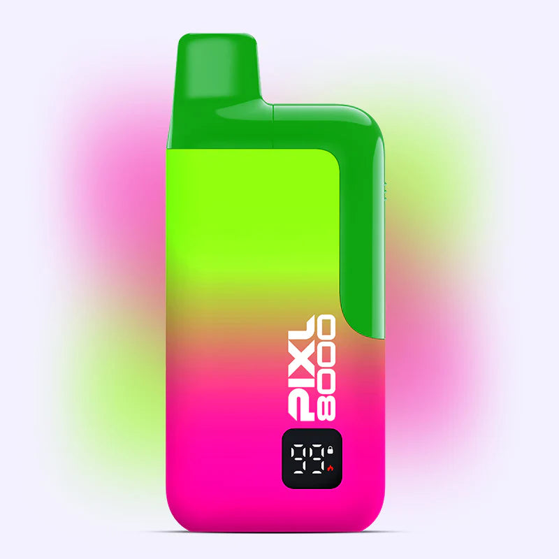 PIXL 8000 RASPBERRY WATERMELON PRE-FILLED VAPE KIT - 20mg