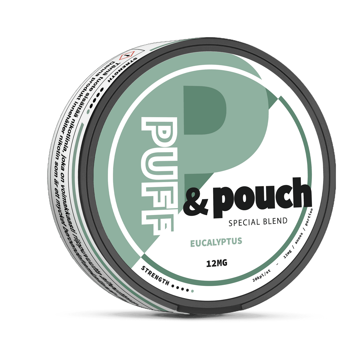 EUCALYPTUS 12MG - PUFF&POUCH NICOTINE POUCHES - VapePure