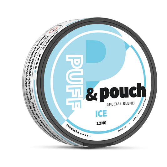 ICE 12MG - PUFF&POUCH NICOTINE POUCHES - VapePure