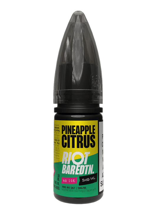PINEAPPLE CITRUS - BAR EDTN NO ICE - 10ML NIC SALT E-LIQUID - 5MG | 10MG | 20MG BY RIOT SQUAD - VapePure