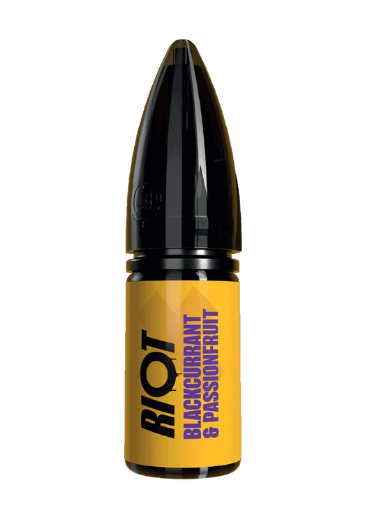 BLACKCURRANT & PASSIONFRUIT - RIOT X - 10ML NIC SALT E-LIQUID - 5MG | 10MG | 20MG BY RIOT SQUAD - VapePure