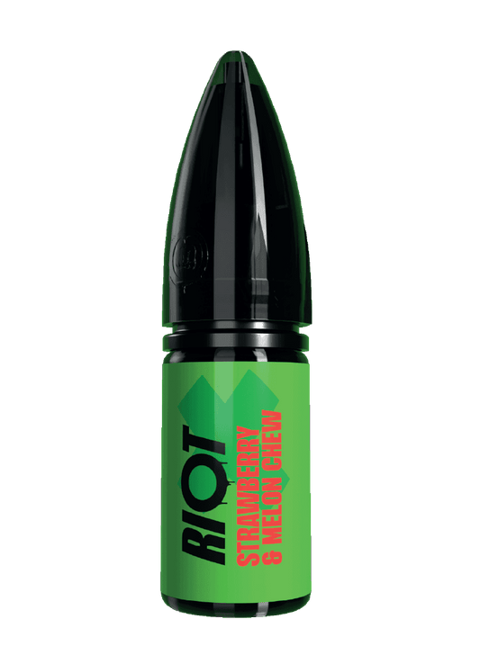 STRAWBERRY & MELON CHEW - RIOT X - 10ML NIC SALT E-LIQUID - 5MG | 10MG | 20MG BY RIOT SQUAD - VapePure