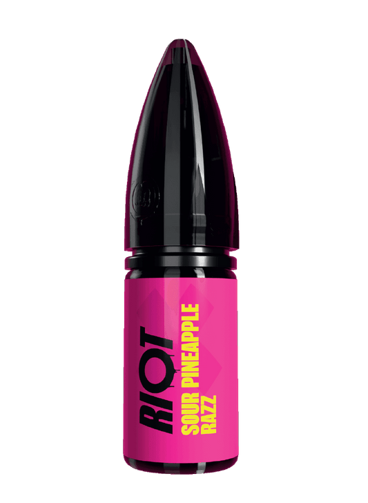 SOUR PINEAPPLE RAZZ - RIOT X - 10ML NIC SALT E-LIQUID - 5MG | 10MG | 20MG BY RIOT SQUAD - VapePure