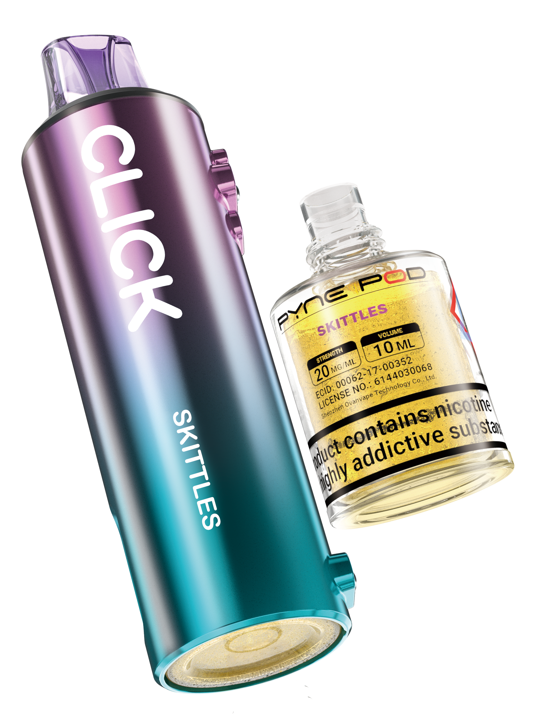 Skittles - Pyne Pod Click Prefilled Pod + Refill Container - VapePure