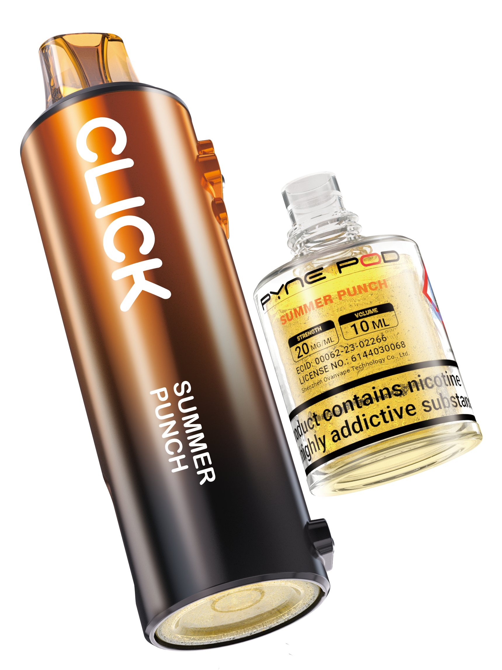 Summer Punch - Pyne Pod Click Prefilled Pod + Refill Container - VapePure