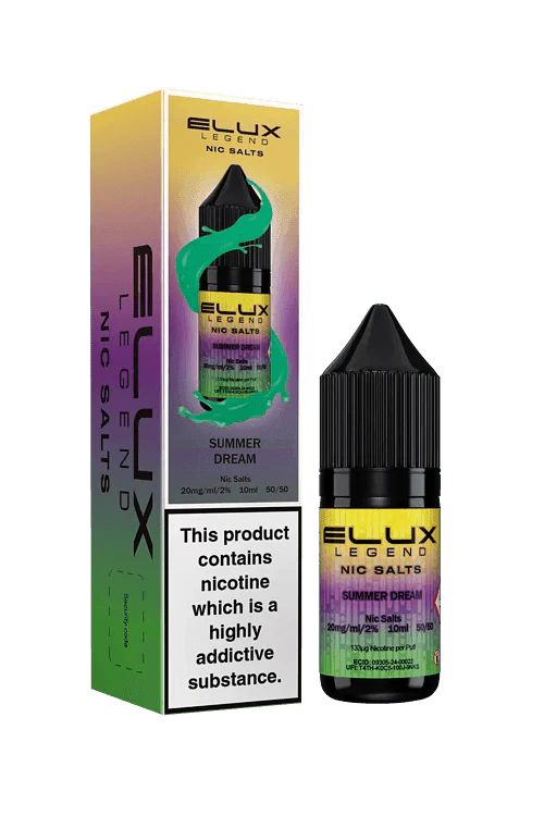 SUMMER DREAM 10ML NIC SALT BY ELUX LEGEND 10MG(1%) | 20MG(2%) - VapePure