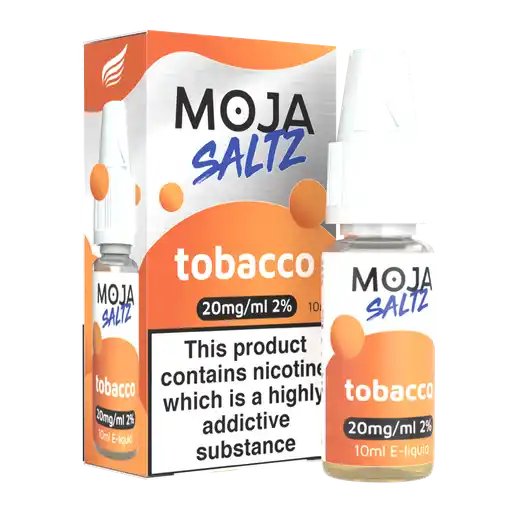TOBACCO - 10ML NIC SALT BY MOJA SALTZ 10MG(1%) | 20MG(2%)