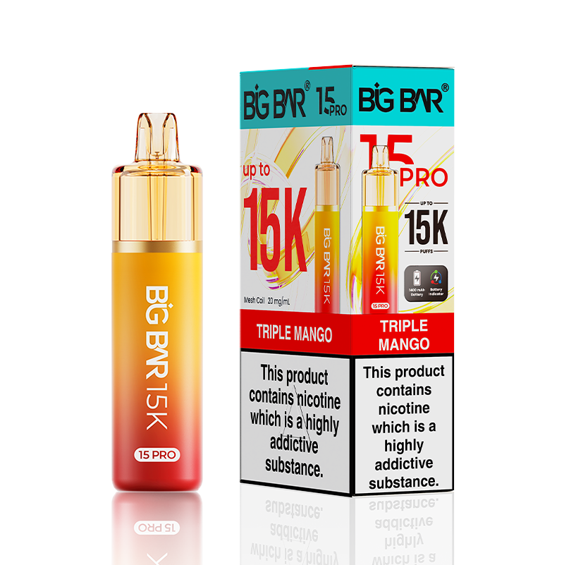 Triple Mango Big Bar 15000 Pro Prefilled Vape Kit