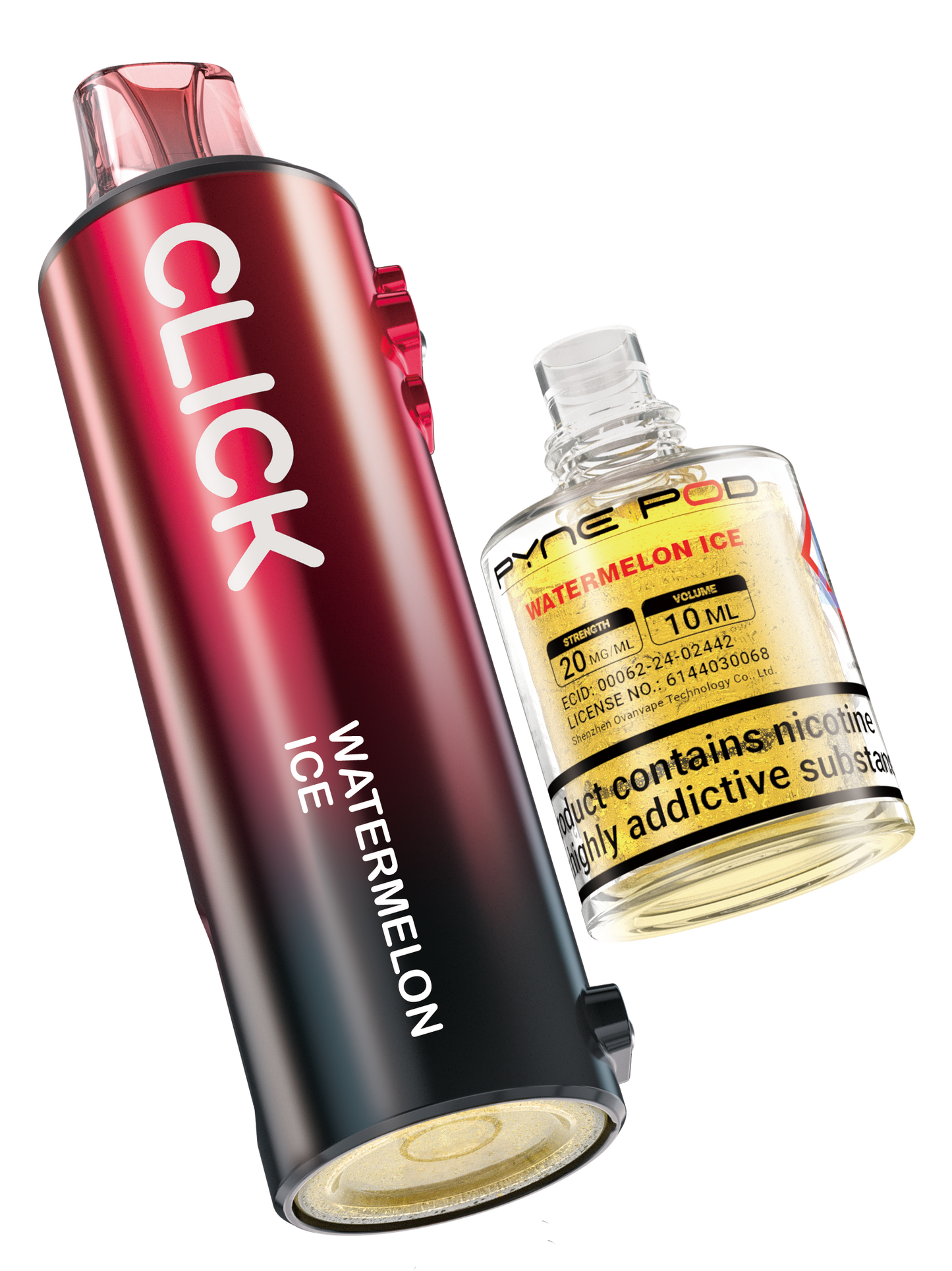 Watermelon Ice - Pyne Pod Click Prefilled Pod + Refill Container - VapePure