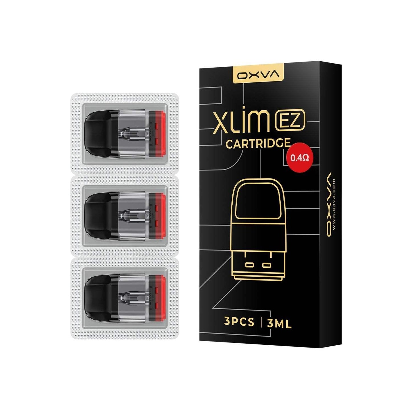 OXVA XLIM EZ TOP FILL PODS CARTRIDGES - PACK OF 3 - VapePure