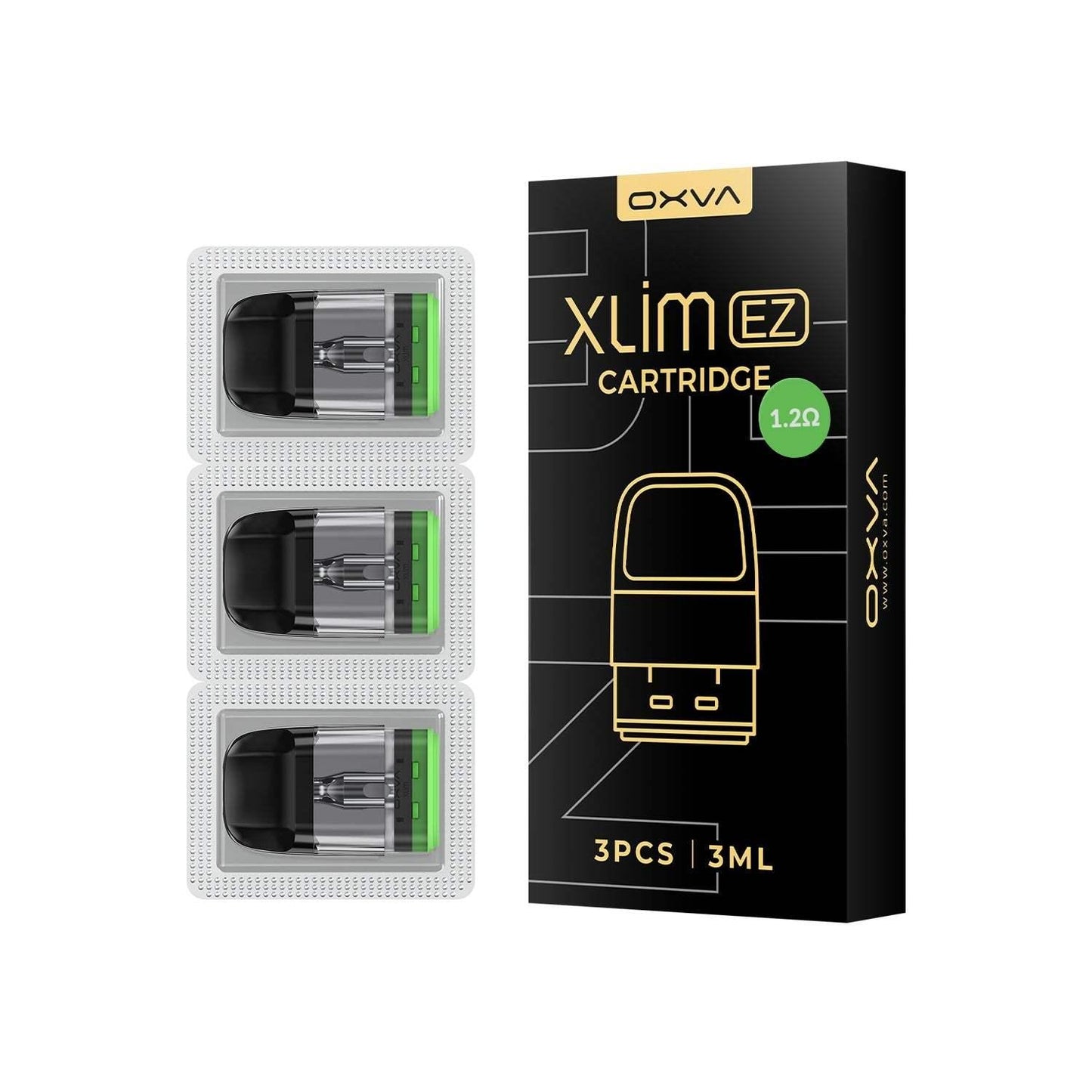 OXVA XLIM EZ TOP FILL PODS CARTRIDGES - PACK OF 3 - VapePure