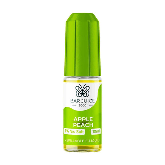 APPLE PEACH 10ML E LIQUID NICOTINE SALT BY BAR JUICE 5000 - VapePure