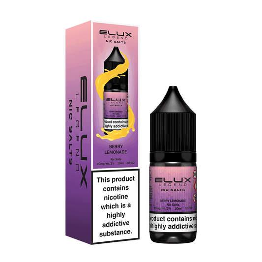 BERRY LEMONADE 10ML NIC SALT BY ELUX LEGEND 10MG(1%) | 20MG(2%) - VapePure