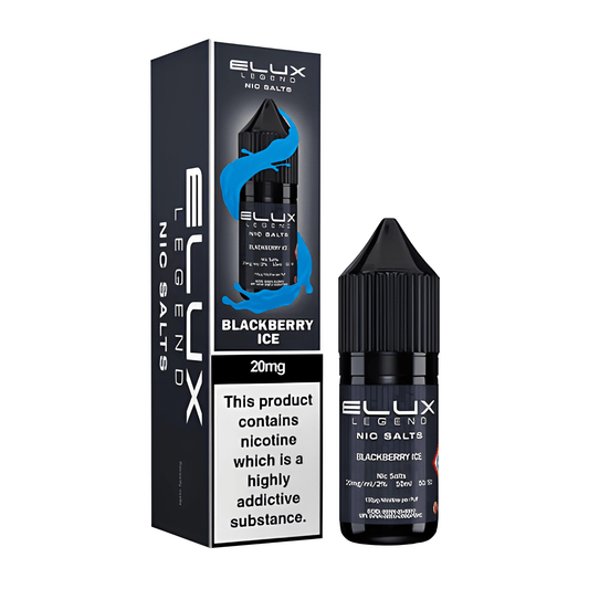 BLACKBERRY ICE 10ML NIC SALT BY ELUX LEGEND 10MG(1%) | 20MG(2%) - VapePure