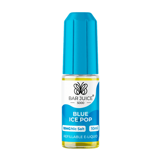 BLUE ICE POP 10ML E LIQUID NICOTINE SALT BY BAR JUICE 5000 - 5MG|10MG|20MG - VapePure