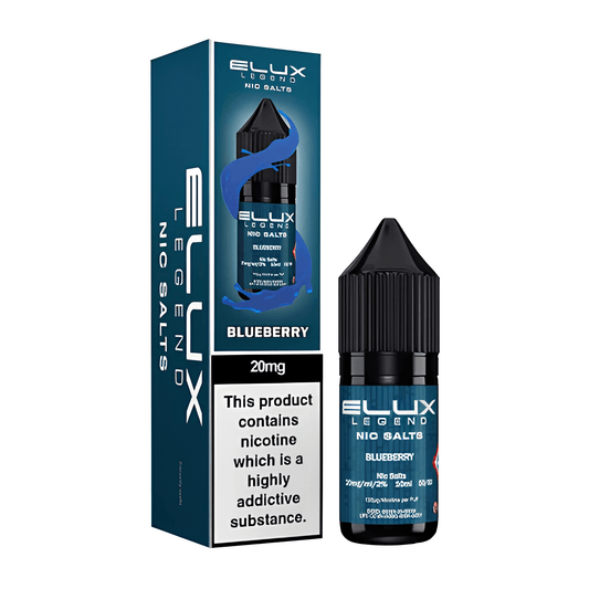BLUEBERRY 10ML NIC SALT BY ELUX LEGEND 10MG(1%) | 20MG(2%) - VapePure