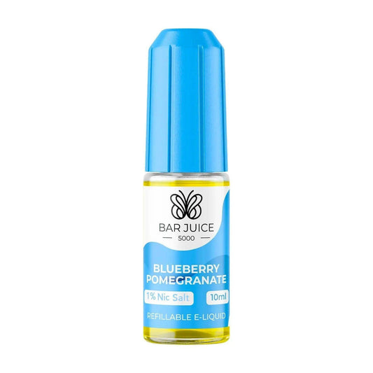 BLUEBERRY POMEGRANATE 10ML E LIQUID NICOTINE SALT BY BAR JUICE 5000 - VapePure