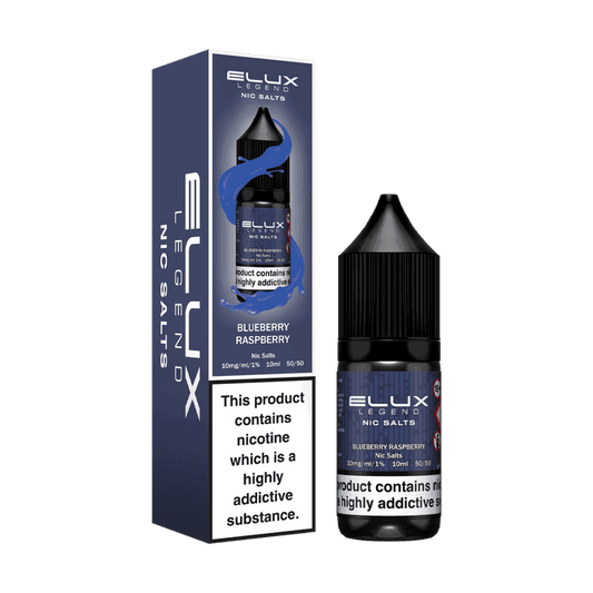 BLUEBERRY RASPBERRY 10ML NIC SALT BY ELUX LEGEND 10MG(1%) | 20MG(2%) - VapePure