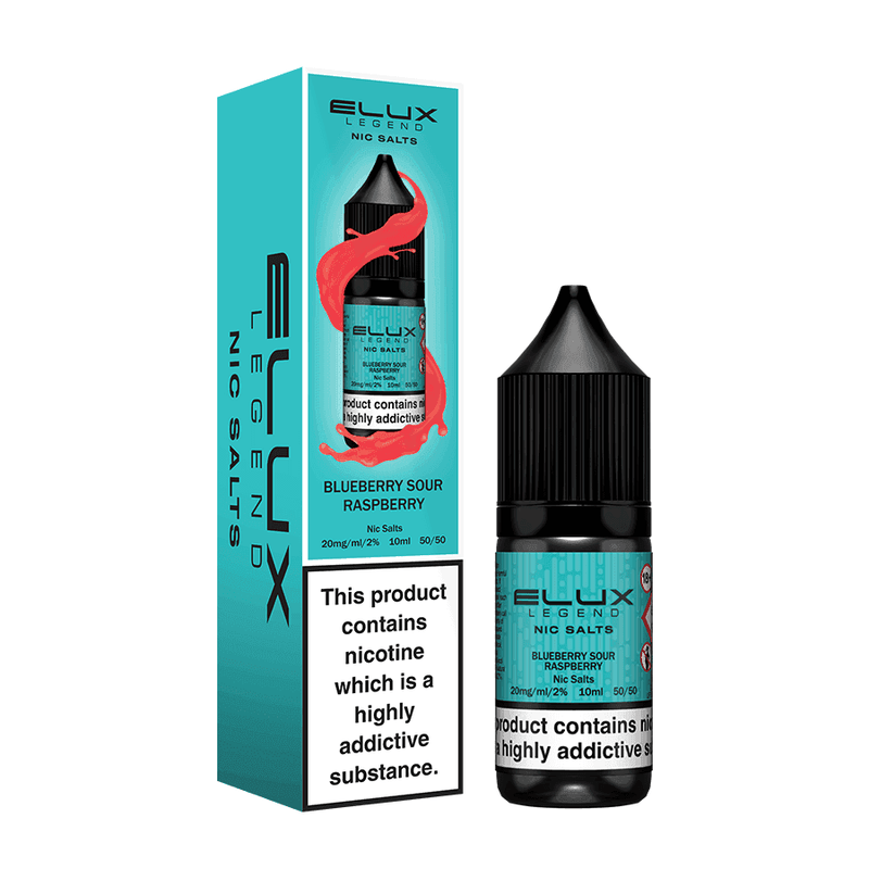 BLUEBERRY SOUR RASPBERRY 10ML NIC SALT BY ELUX LEGEND 10MG(1%) | 20MG(2%) - VapePure