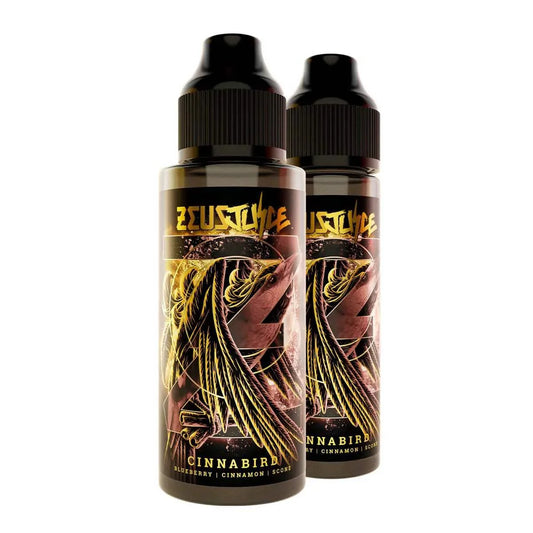 CINNABIRD 50 | 100ML SHORT FILL E-LIQUID BY ZEUS JUICE - VapePure