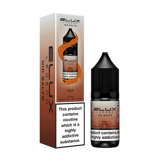 COLA 10ML NIC SALT BY ELUX LEGEND 10MG(1%) | 20MG(2%) - VapePure