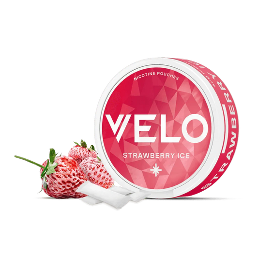 STRAWBERRY ICE NICOTINE POUCHES BY VELO - VapePure