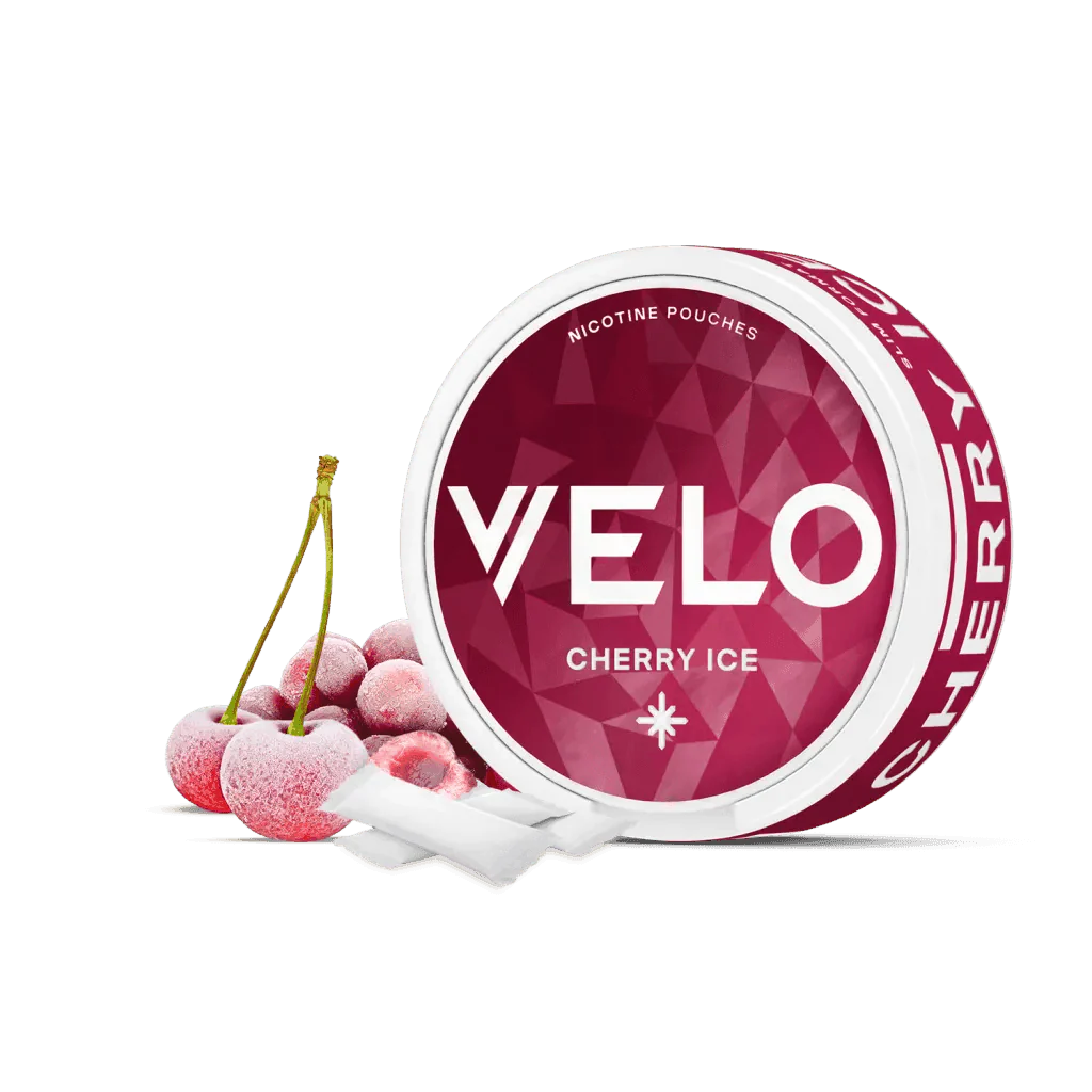 CHERRY ICE NICOTINE POUCHES BY VELO - VapePure