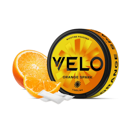ORANGE SPARK NICOTINE POUCHES BY VELO - VapePure
