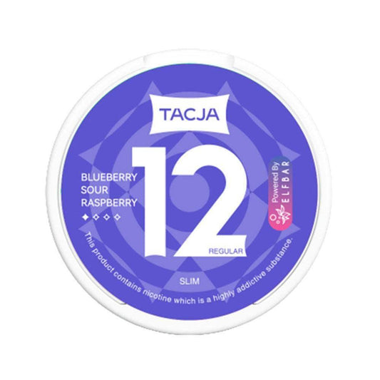 ELF BAR TACJA NICOTINE POUCHES MELLOW BLUEBERRY SOUR RASPBERRY - VapePure